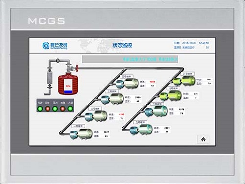 MCGSTPC7022Ni人机界面内存128M